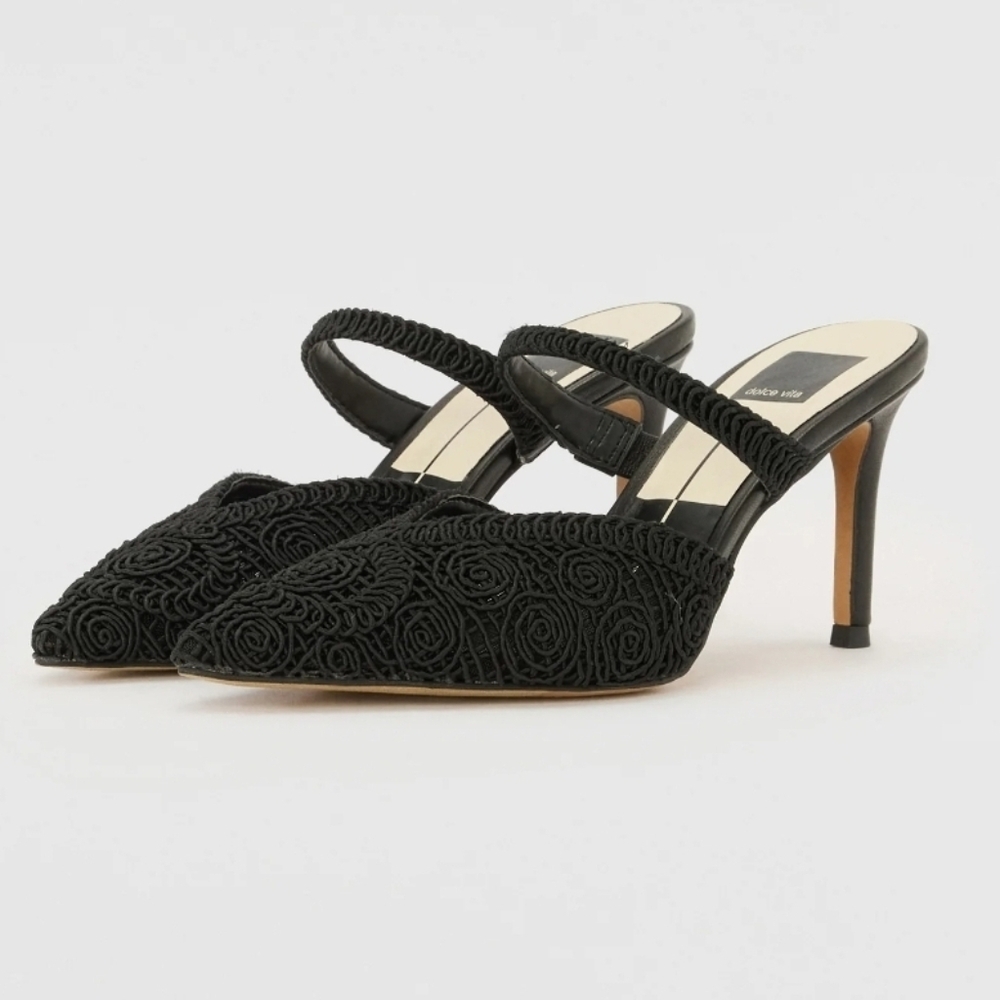 🖤🔹️Dolce Vita 🔹️Black Onyx KASSY Heels - Picture 1 of 6